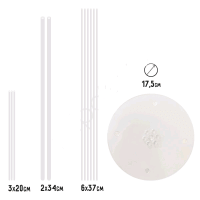 Настольный фиксатор для букета из шаров, 1 шт.