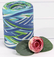 Рафия бумажная (80м), Микс №4, 1 шт.