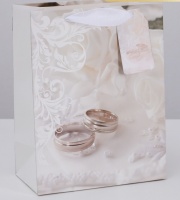 Пакет (18*23*10 см) Свадебные кольца, 1 шт.
