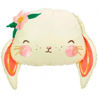 Шар (26"/65 см) Фигура, Милый кролик, 1 шт. Шар (26"/65 см) Фигура, Милый кролик, 1 шт.