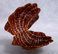 Кашпо плетеное (10*19см), Ракушка, 1 шт.