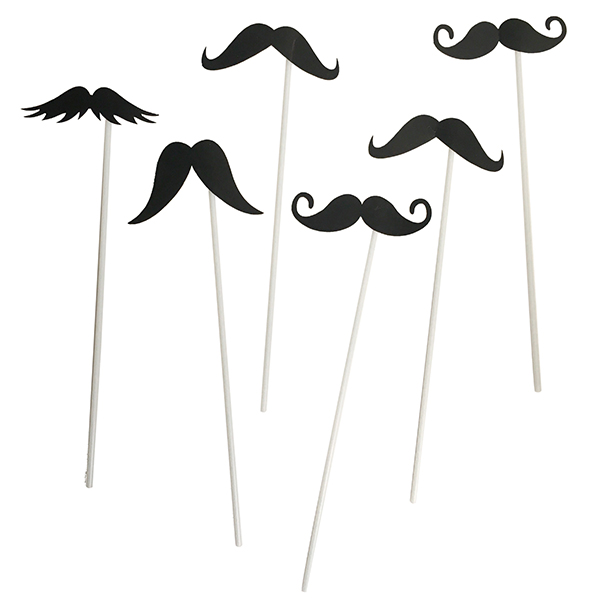 Набор для фотосессии, "Усы", 6 шт.