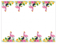 Скатерть полиэтиленовая Summer Time (140см*180см), 1 шт.