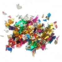 8434.0x500 Конфетти Крошка, фольга, ассорти, 100 гр.