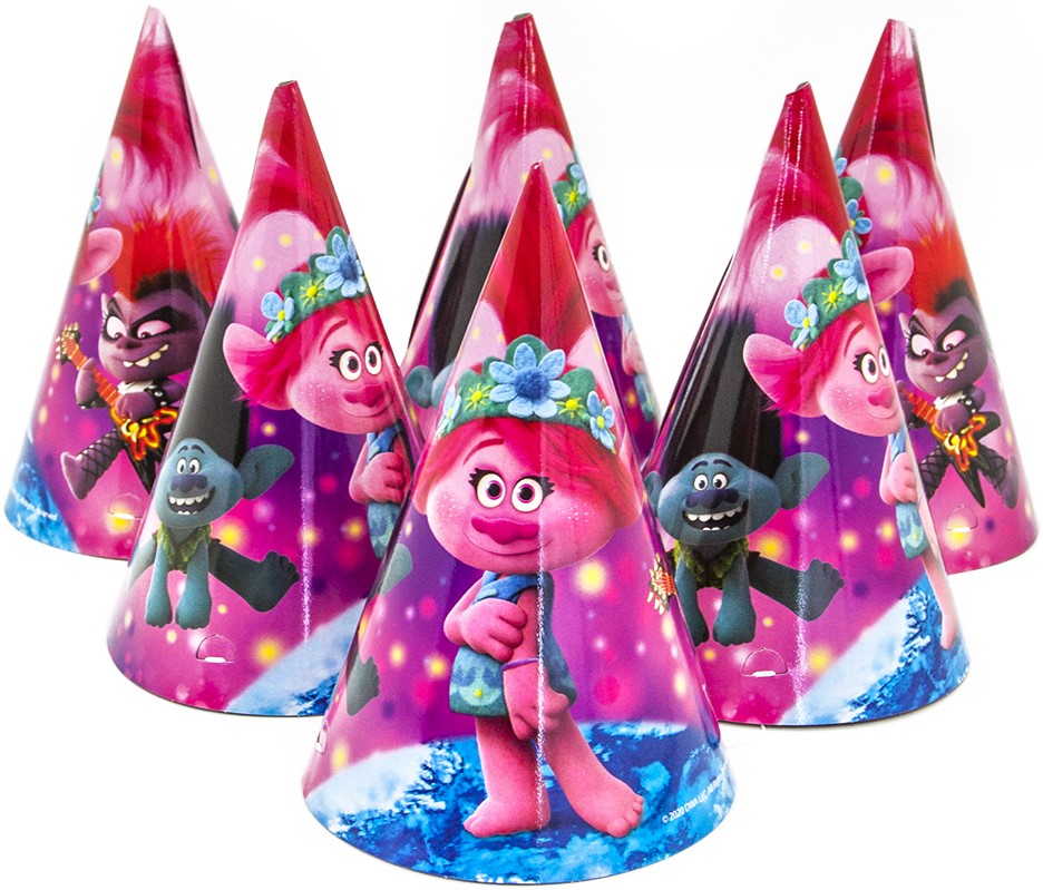 Колпаки, Тролли, 6 шт.