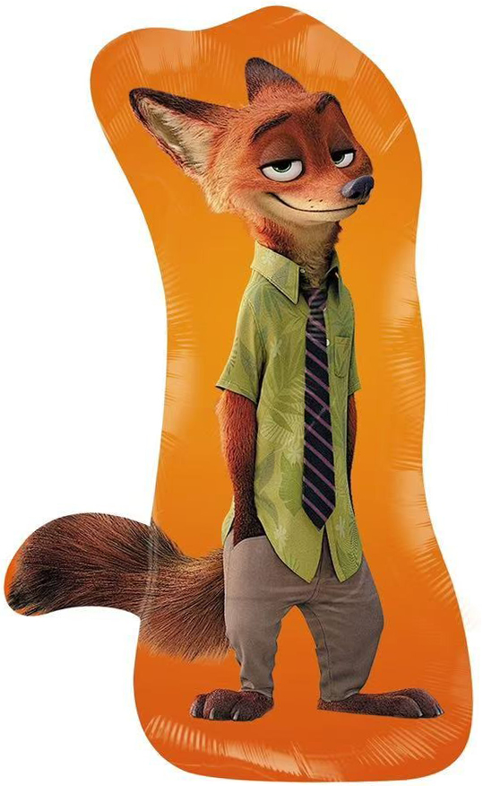 Шар (32''/81см) Фигура, Мистер Лис, 1 шт.