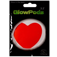 Светящаяся наклейка, Сердце, 1 шт.