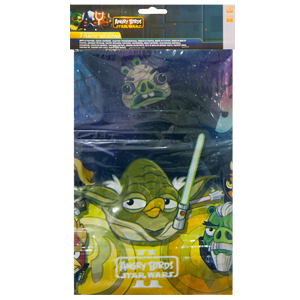 Скатерть полиэтиленовая (120см*180см), Angry Birds Star Wars, 1 шт.