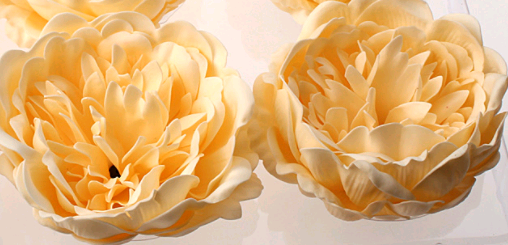 Пион из мыльной пены, Персик (28), 1 шт.