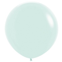 Шар (24"/61см) Мятный (630), Матовый, Пастель, 1шт.