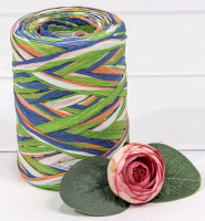 Рафия бумажная (80м), Микс №3, 1 шт.