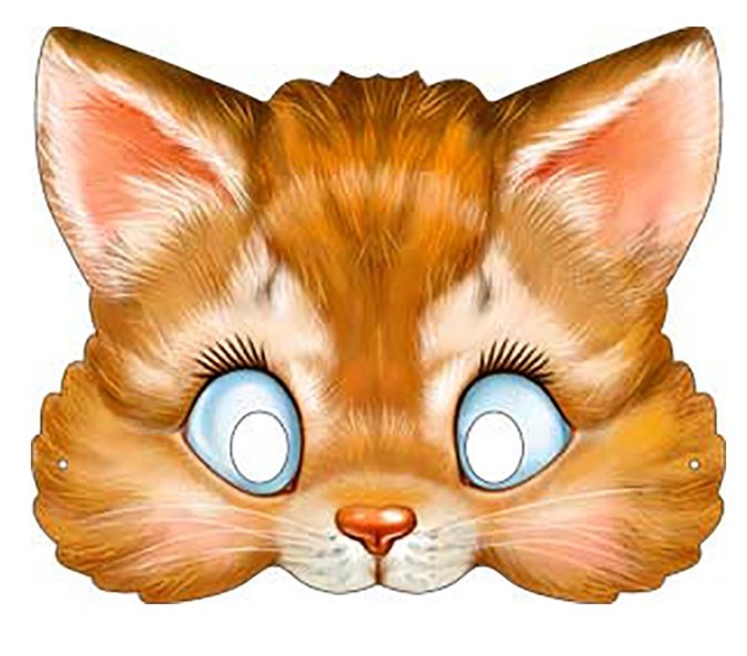 Маска "Котенок", 1шт.