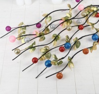 Декор ветка (160 см) Лоза блеск, микс, 1 шт.