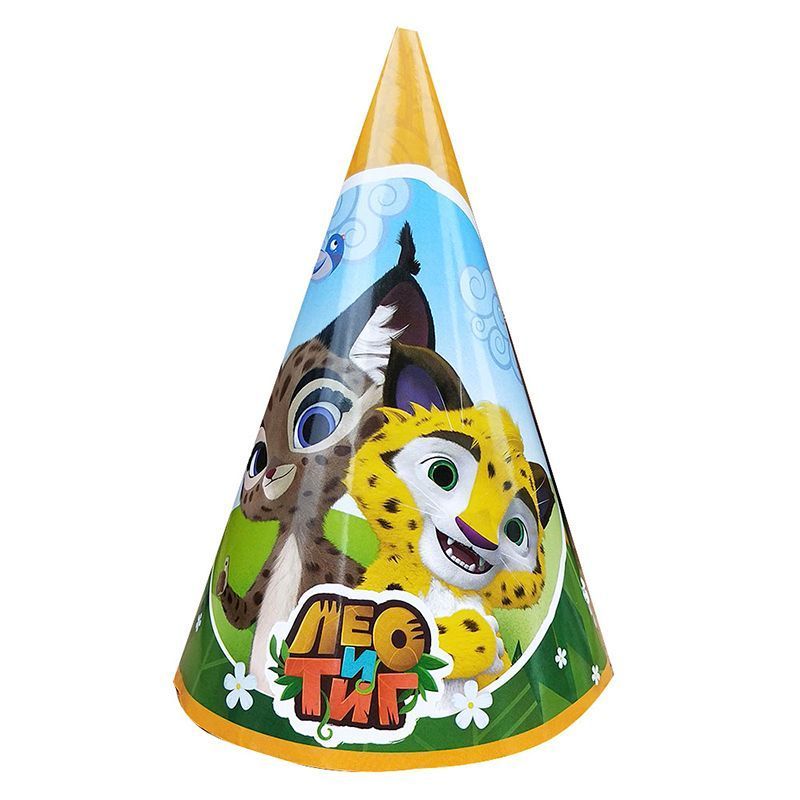 Колпаки "Лео и Тиг", набор 6 шт. 