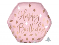 Безымянный Шар (28''/71 см) Фигура, HB Пудровая нежность, 1 шт.