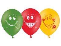 Шар (10"/25см) Улыбка, пастель, 50 шт.