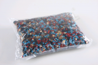 Грунт смесь (3-5мм) цветная №16, 1 кг.