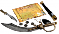 Набор пирата "Абордаж" (10 предметов), 1 шт.