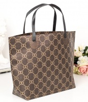 Пакет подарочный (35*24*10см), Крафт-сумка, шоколадная, 1 шт.