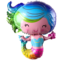 8f3d6b04043d92a09d16f366644a36e7 Шар (30''/76 см) Фигура, Русалка, 1 шт.