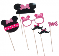 Набор аксессуаров для фотосессии, "Мышка Маус", DIY, 6 предметов.