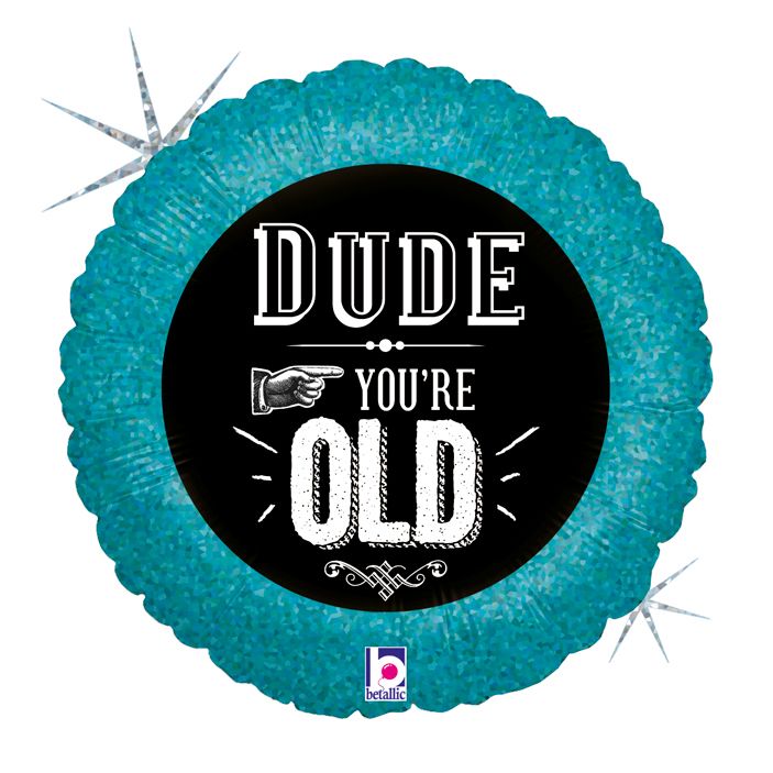 Шар (18"/45см) Круг, Друг, с Днем рождения, 1 шт.