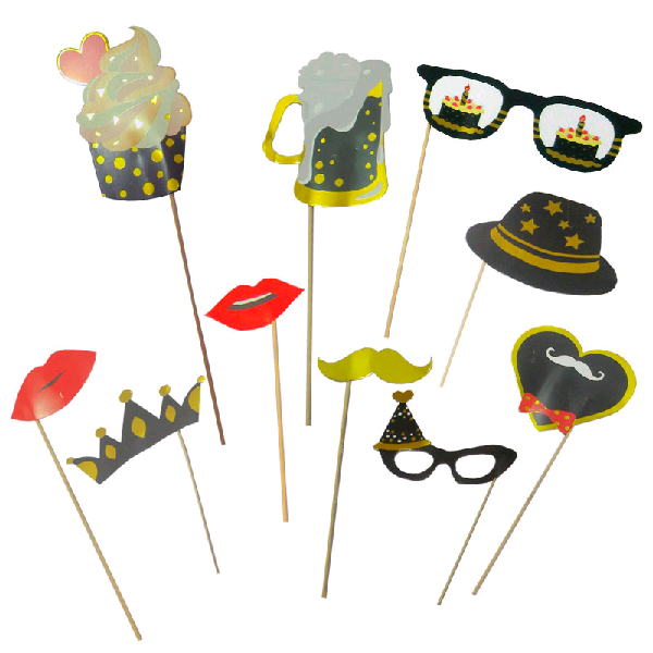 Набор аксессуаров для фотосессии, "Стильная Вечеринка", 10 предметов.