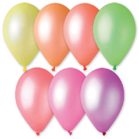 Шар (7"/18см) Неон, 20 шт.