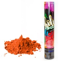 Пневмохлопушка (12"/30 см), Краска Холи, Оранжевый, 1 шт.