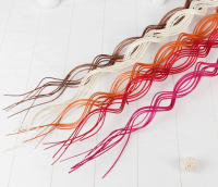 Декор ветка лоза изгиб (150см), микс, набор 8 шт.