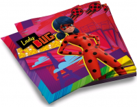 Салфетки (33*33 см), Леди Баг и Супер-кот, 20 шт.