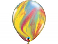Шар (11"/27 см) Супер Агат, Ассорти, 25 шт.