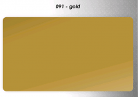 Пленка Oracal 641, ширина 1 м, металлик-матовой, золотой (091), 0,5 пог. м