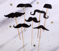 Набор усов "Усы со всего мира", 8 шт.