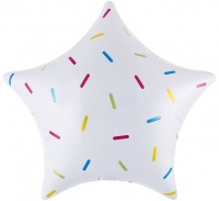 Шар (18''/46 см) Звезда, Сладость, 1 шт.