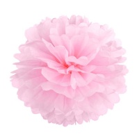 1707131 Декоративное украшение "Помпон" 20 см, нежно-розовый, 1 шт.
