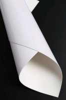 Кожзам гладкий (А4), белый, 1 шт.