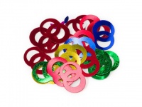 63860-large Конфетти, Кольца, ассорти, 17 гр.