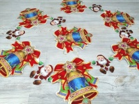 Растяжка (200*21см), "Колокольчик", 13 элементов, 1 шт.