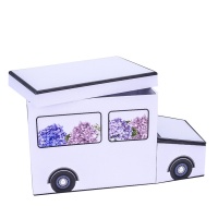 Подарочная коробка Грузовичок (30x13.5x16cm), Белый, 1 шт.