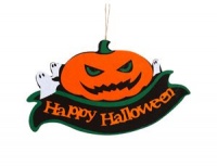 Баннер (38*23см), Тыква злая, фетр, 1 шт.