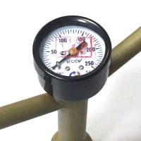 Манометр-измеритель давления для баллона, 10л, 1 шт.