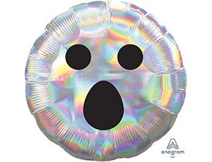 Шар (18"/45см) Круг, HWN Привидение переливы, 1 шт.