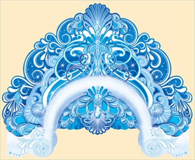 Корона "СНЕГУРОЧКА", 1 шт.