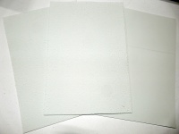 Фоамиран махровый (2мм), белый, 1 шт.