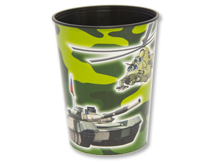 Стакан пластиковый (473мл), Камуфляж, 1 шт.