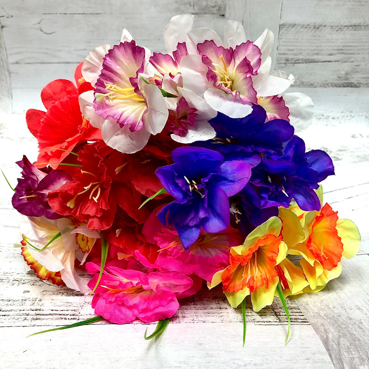 Букет нарциссов (35см), микс, 1 шт.