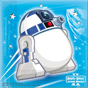 Салфетки ( 33см*33см), Angry Birds Star Wars, 20 шт.
