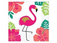 Салфетки бумажные (25см), Фламинго, 16 шт.