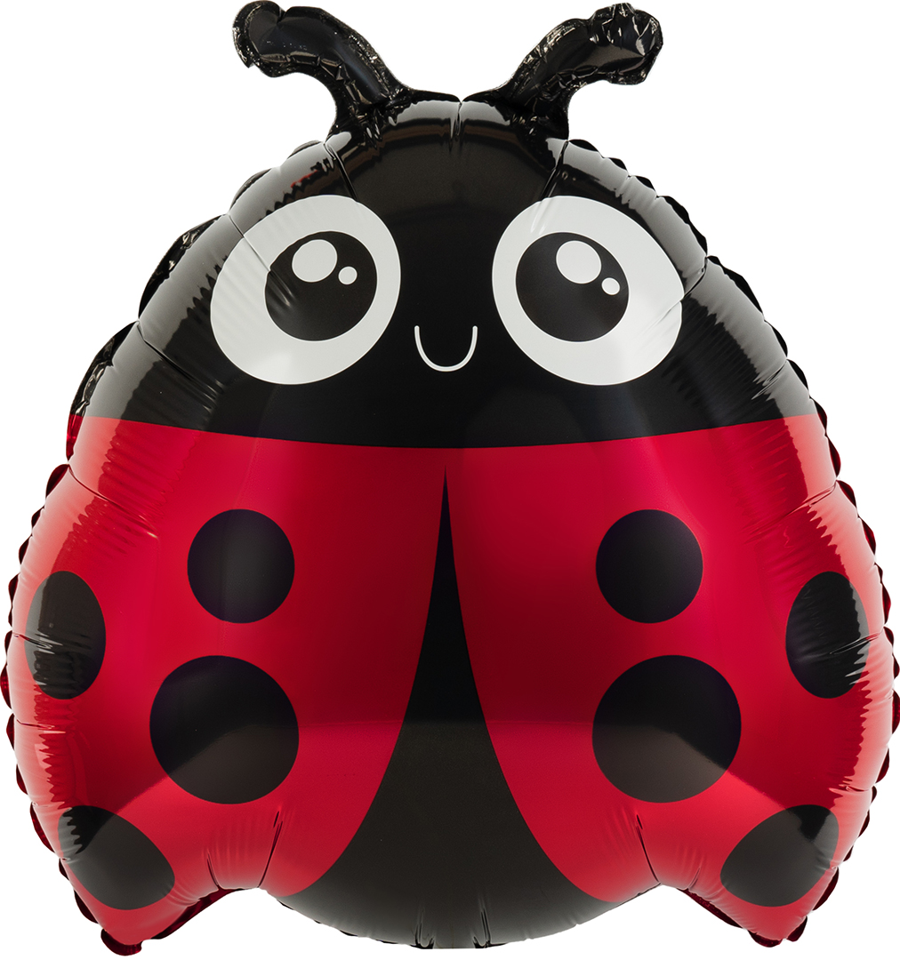 Шар (24''/61см) Фигура, Божья коровка, 1 шт.